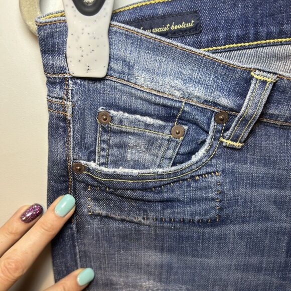 Citizens Of Humanity Boho #111 Stretch Low Waist Bootcut Jeans Size 31 Inseam 33 - Picture 2 of 10